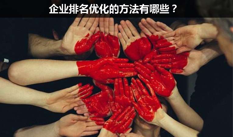 企業(yè)排名優(yōu)化的方法有哪些？