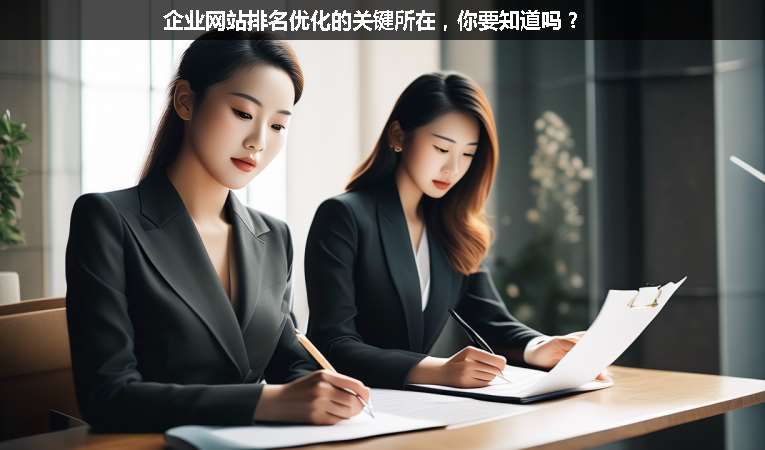 企業(yè)網(wǎng)站排名優(yōu)化的關(guān)鍵所在，你要知道嗎？